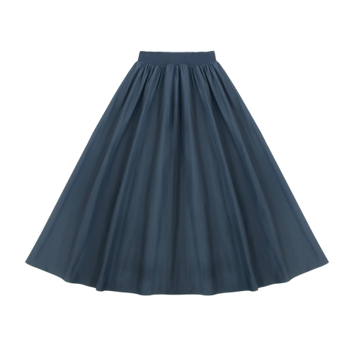 Little Parni Teen Taffeta Skirt K481 - BLACK