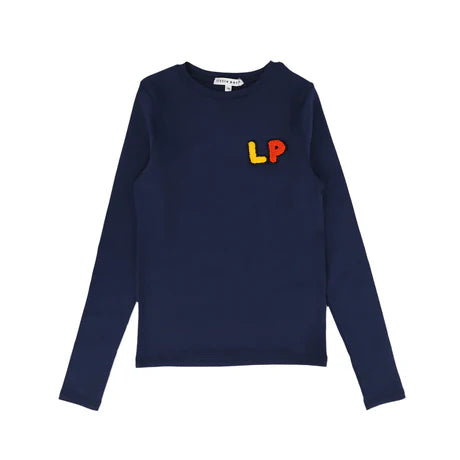 Little Parni Long Sleeve Tshirt K486 - Navy