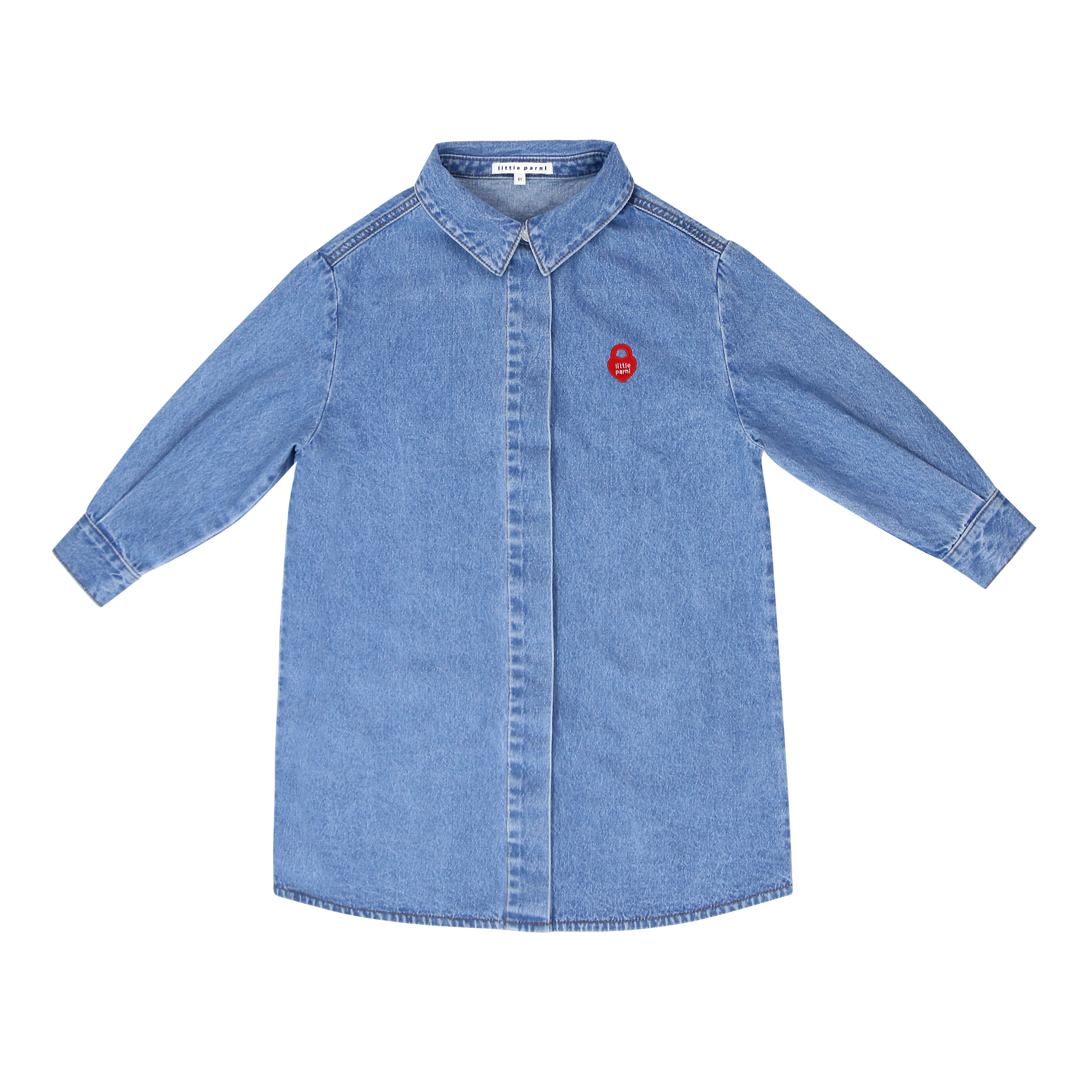Little Parni Denim Shirtdress K498