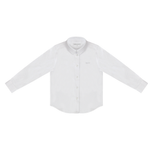 Load image into Gallery viewer, Little Parni Boys Long Sleeve Shirt K525 - White/Black