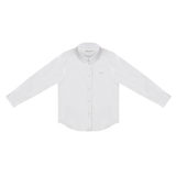 Little Parni Boys Long Sleeve Shirt K525 - White/Black