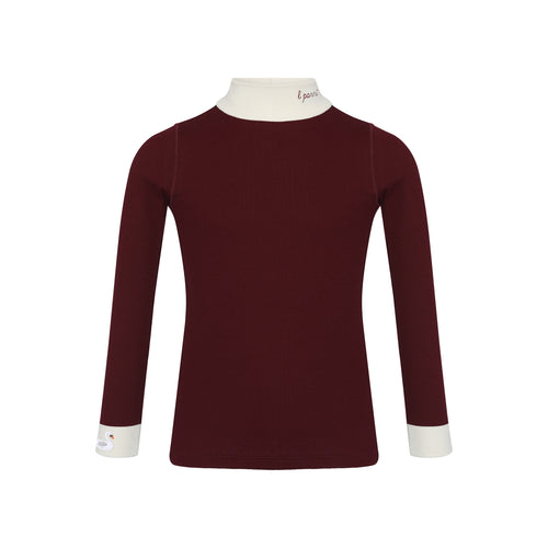 Little Parni Turtleneck (K544) - Burgundy