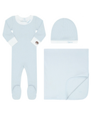 Little Parni Boys Baby Layette Set (K548) - Light Blue
