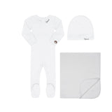 Little Parni Boys Baby Layette Set (K548) - Ivory