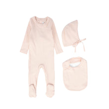Load image into Gallery viewer, Little Parni Ribbed Pico Gift Box Layette Set (K551) - Pink