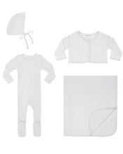 Load image into Gallery viewer, Little Parni Baby Gift Box Layette Set + Blanket (K550) - Ivory