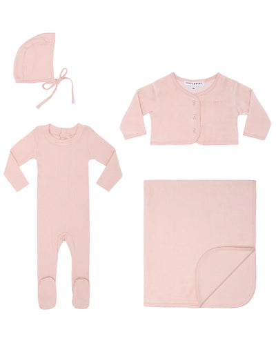 Little Parni Baby Gift Box Layette Set + Blanket (K550) - Pink