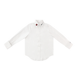 Little Parni Teen Embroidered Shirt (K555) - White