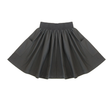 Load image into Gallery viewer, Little Parni Taffeta Skirt (K557) - Black