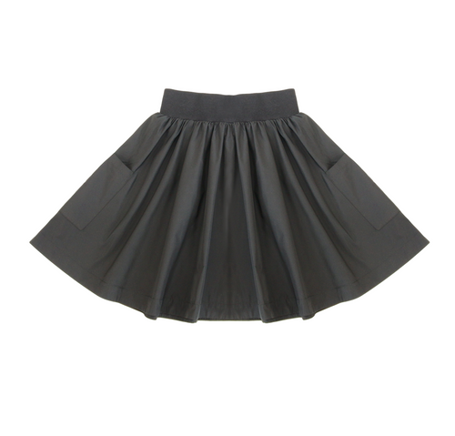 Little Parni Taffeta Skirt (K557) - Black