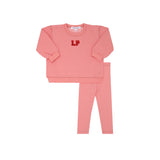 Little Parni Baby Sweatshirt & Leggings - Pink (K581)