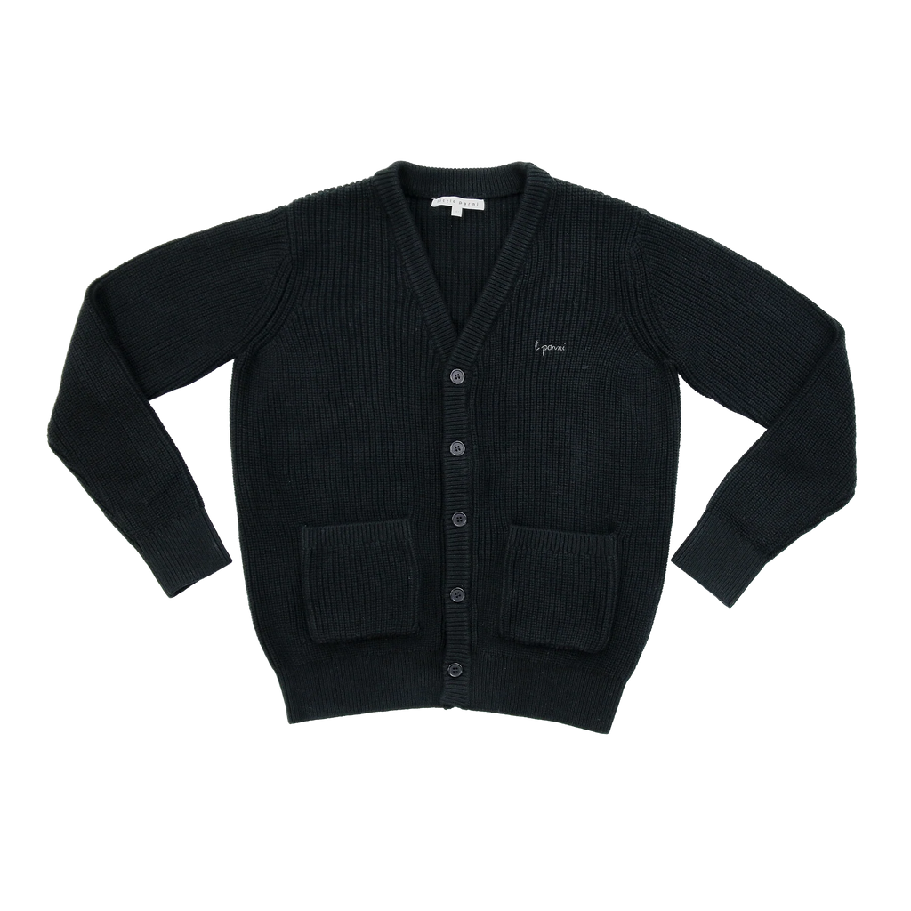 Little Parni Classic Boys Cardigan (K584) - Black