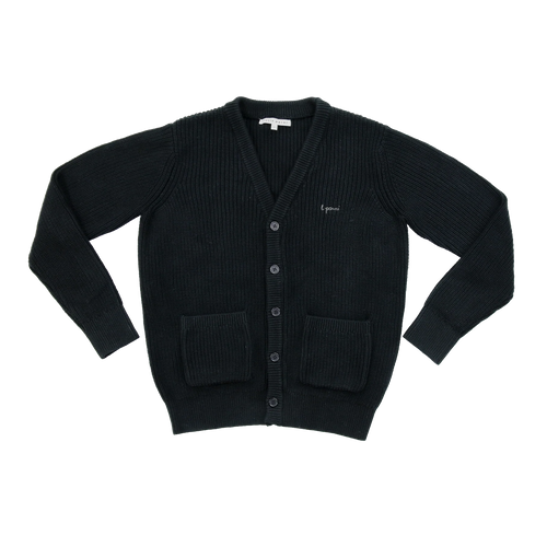 Little Parni Classic Boys Cardigan (K584) - Black