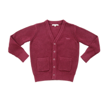 Load image into Gallery viewer, Little Parni Classic Boys Cardigan (K584) - Burgundy