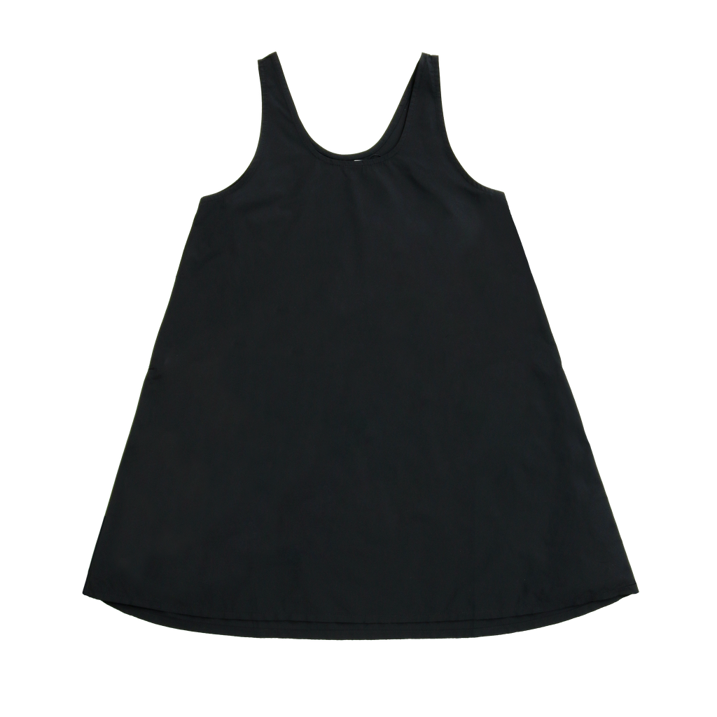 Little Parni Taffeta Jumper (K589) - Black