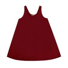 Load image into Gallery viewer, Little Parni Taffeta Jumper (K589) - Burgundy
