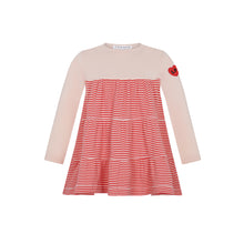 Load image into Gallery viewer, Little Parni Varsity Mock Jumper (K618) - Coral/Pink (Long Sleeve)
