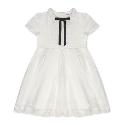 Little Parni Evening Bow Dress (K629) - Short Sleeve