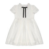Little Parni Evening Bow Dress (K629) - Short Sleeve