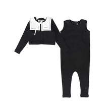 Load image into Gallery viewer, Little Parni Toddler Romper Set (K632) - Black