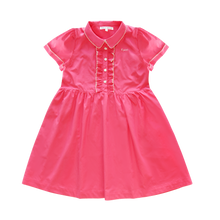 Load image into Gallery viewer, Little Parni Pico Dress (K666) - Pink (Short Sleeve)