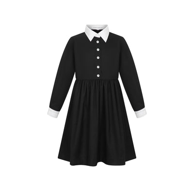 Little Parni Girls Dress (K681) - Black