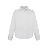 Little Parni Teen Shirt (K687) - White/Grey