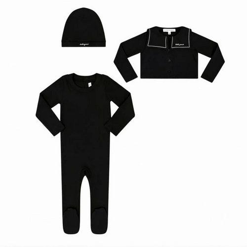 Little Parni Baby Set (K695) - Black
