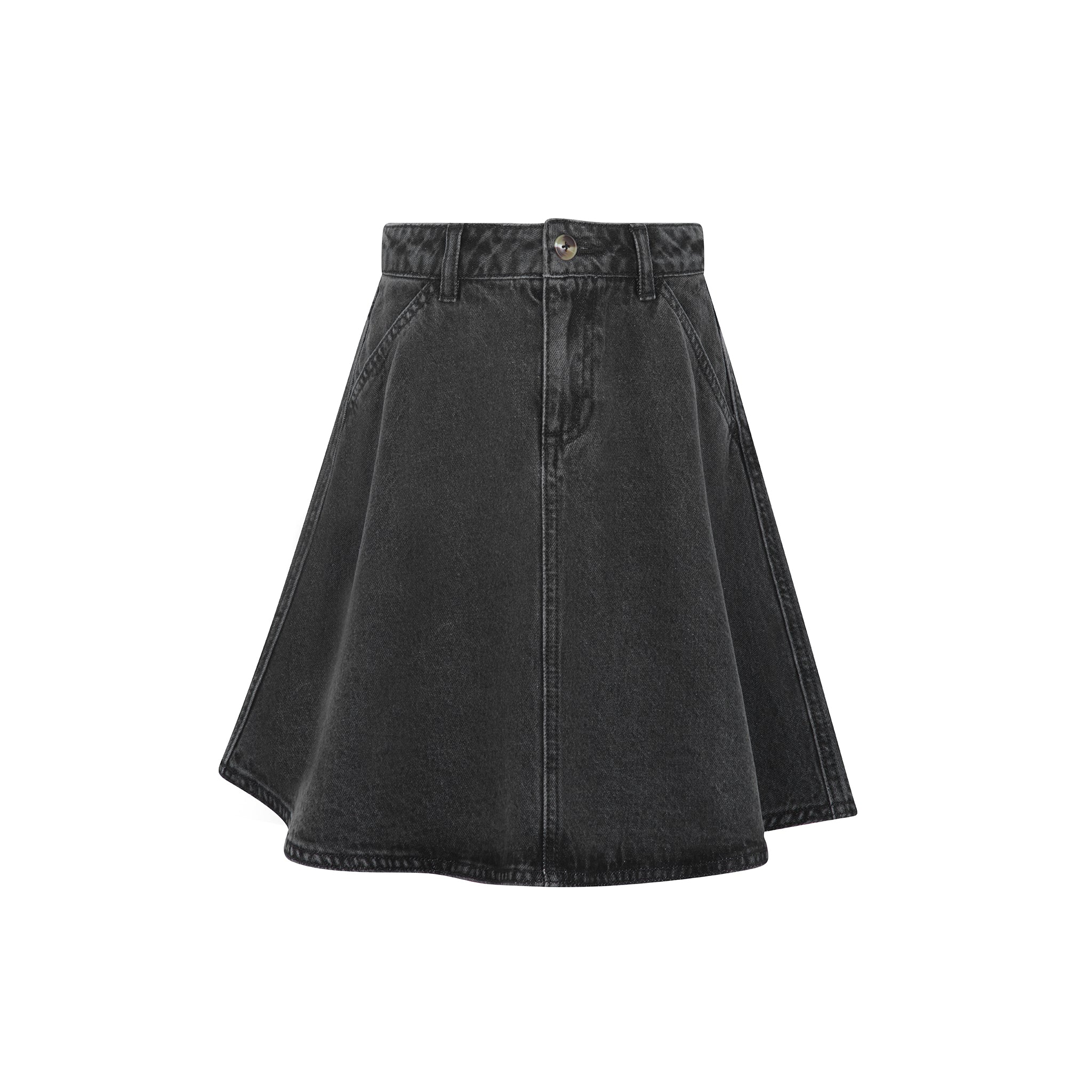 Little Parni Denim Skirt (K696) - Black Denim – Moonlight