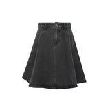 Little Parni Denim Skirt (K696) - Black Denim