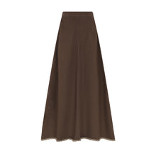 Load image into Gallery viewer, Little Parni Denim Teen Skirt (K703) - Brown Denim