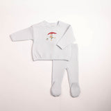 Bee & Dee Kids In Sketch Outfit - Crisp Blue