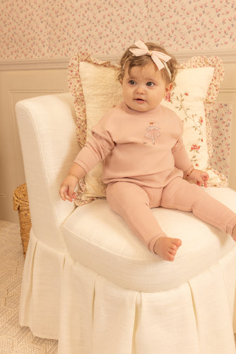 Bee & Dee Kids In Sketch Outfit - Caramel