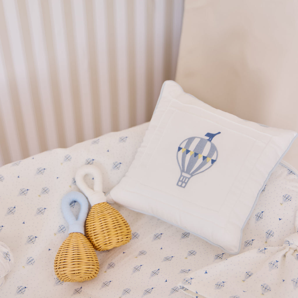 Kipp Baby Up & Away Throw Pillow - Blue