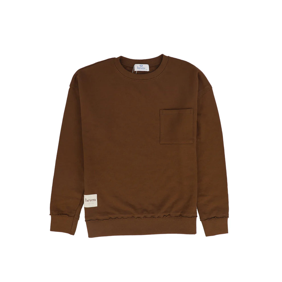 Heven Boys Sweatshirt H40 - Mocha
