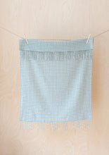 Load image into Gallery viewer, Little TBCO Lambswool Baby Blanket - Sage Nursery Gingham