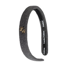 Load image into Gallery viewer, Limited Edition Thin Brushed Wool Headband - Grey