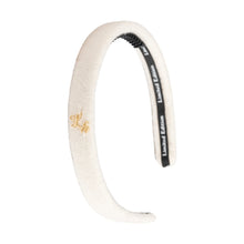 Load image into Gallery viewer, Limited Edition Thin Brushed Wool Headband - Ivory