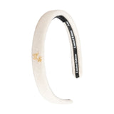 Limited Edition Thin Brushed Wool Headband - Ivory