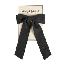 Load image into Gallery viewer, Limited Edition Brushed Wool Bow - Grey