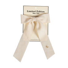 Load image into Gallery viewer, Limited Edition Brushed Wool Bow - Ivory