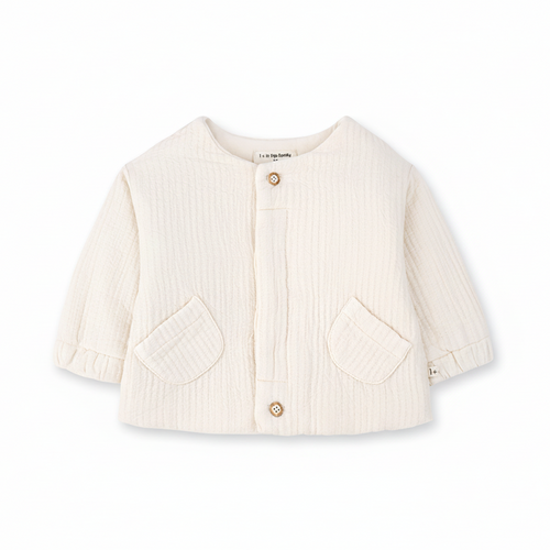 1+ In The Family Lemnos Padded Jacket - Ecru