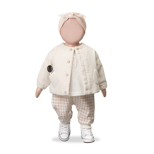 1+ In The Family Lemnos Padded Jacket - Ecru