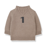 1+ in the Family Number One Sweater - Old Rose