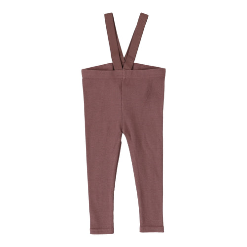Lil Legs Suspender Leggings - Rose