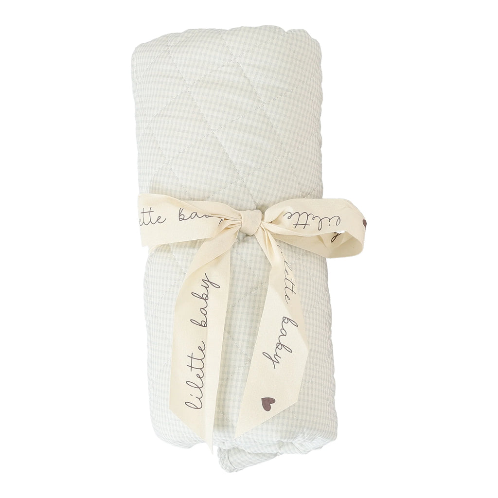Lilette Classic Playmat - Pale Blue Gingham