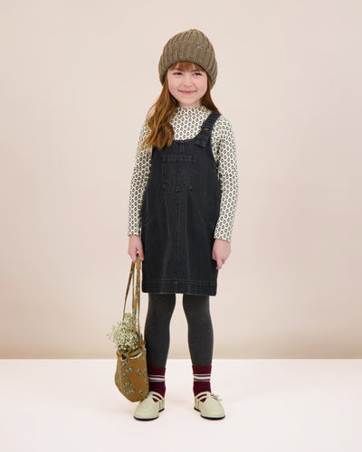 Lil Legs Utility Jumper - Black Denim