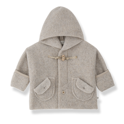 1+ In the Family Lillie Hooded Jacket - Beige