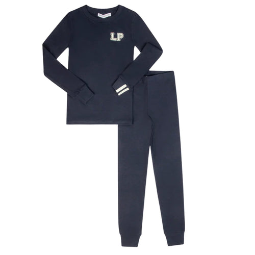 Little Parni LP Glow In The Dark Teens Pajamas (LP119) - Navy Blue
