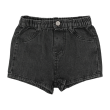 Load image into Gallery viewer, Lil Legs Denim Shorts - Black Denim